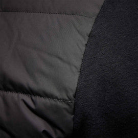 Full Zip Funnel Neck Jacket in Black | James Perse Los Angeles