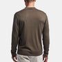 Cotton Cashmere Polo In Drab | James Perse Los Angeles