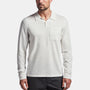 Cotton Cashmere Polo In Vintage White | James Perse Los Angeles