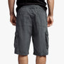 Stretch Poplin Cargo Short In Carbon Pigment | James Perse Los Angeles