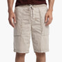 Patch Pocket Short in Flax Pigment | James Perse Los Angeles