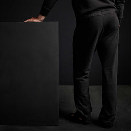 Cotton Fleece Pants in Black | James Perse Los Angeles