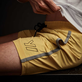 Y/OSEMITE Logo Boardshort In Medallion/Cartridge | James Perse Los Angeles