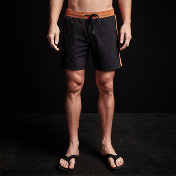 Men's Y/OSEMITE Sport Flip Flop - Black/Burnt Orange