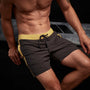 Y/OSEMITE Double Stripe Boardshort  In Carbon/Medallion | James Perse Los Angeles