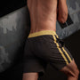 Y/OSEMITE Double Stripe Boardshort  In Carbon/Medallion | James Perse Los Angeles