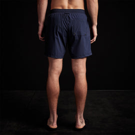 Y/OSEMITE Split Hem Board Short in True Navy | James Perse Los Angeles 