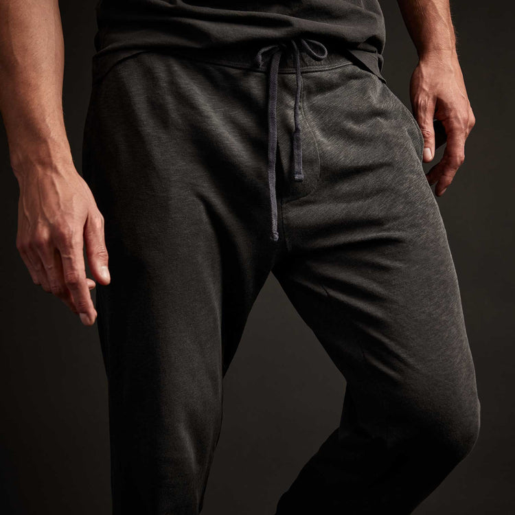 Vintage French Terry Sweatpant in Carbon Pigment | James Perse Los Angeles