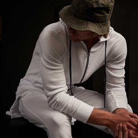 Vintage Fleece Sweatpant In White | James Perse Los Angeles