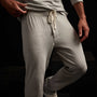 Vintage Fleece Contrast Waist Sweatpant - Aluminum Pigment | James Perse Los Angeles