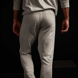 Vintage Fleece Contrast Waist Sweatpant - Aluminum Pigment | James Perse Los Angeles
