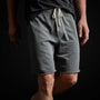 Vintage French Terry Contrast Waist Short in Jungle Pigment | James Perse Los Angeles