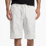Cotton Metal Tailored Short - Chalk | James Perse Los Angeles