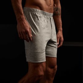 Boxer Short Classic Fit - Heather Grey | James Perse Los Angeles