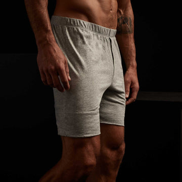 Boxer Short Classic Fit - Heather Grey