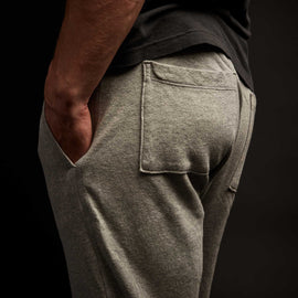 Vintage Fleece Sweatpant In Heather Grey | James Perse Los Angeles