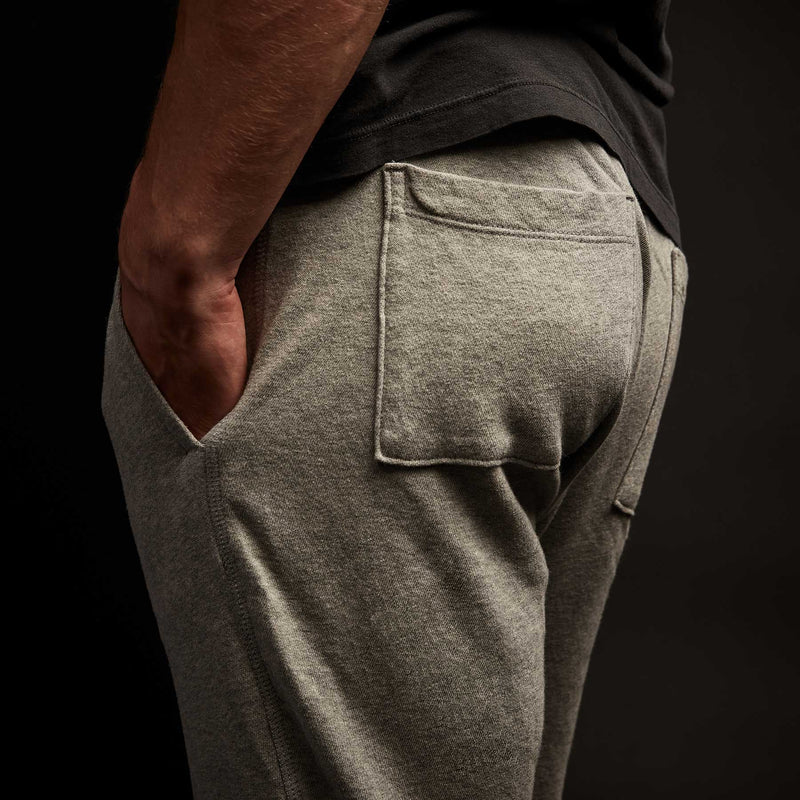 Vintage Fleece Sweatpant In Heather Grey | James Perse Los Angeles