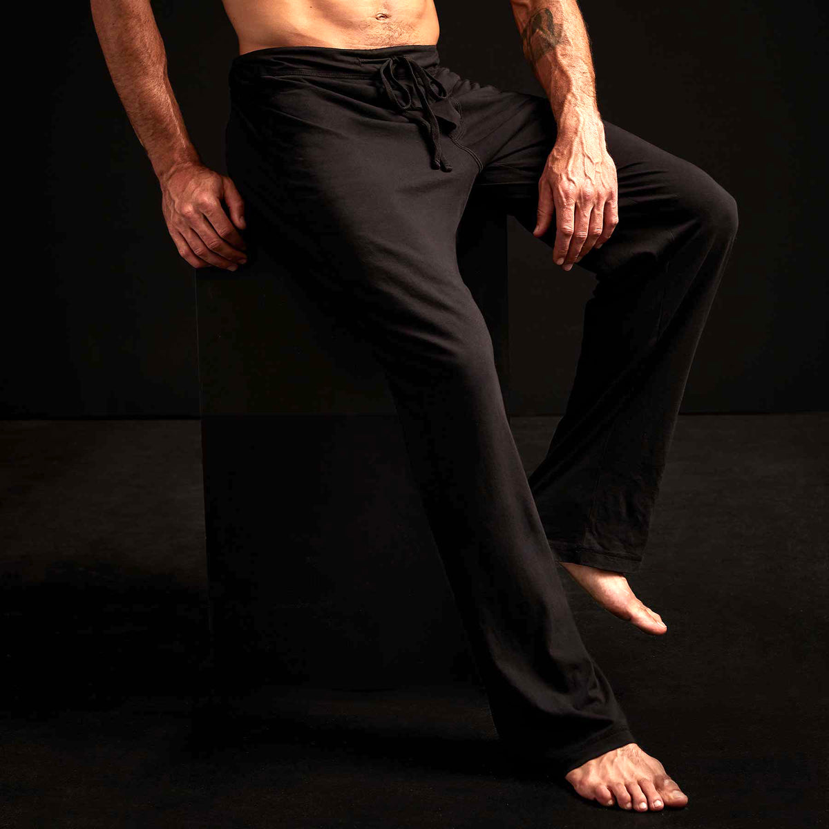 Jersey Pajama Pant - Black | James Perse Los Angeles