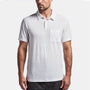 Cotton Linen Jersey Pocket Polo In White | James Perse Los Angeles