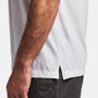 Cotton Linen Jersey Pocket Polo In White | James Perse Los Angeles