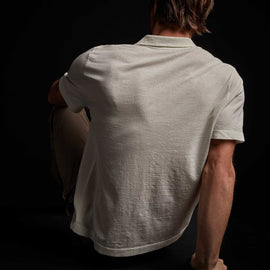 Linen Blend Knit Shirt - Celadon | James Perse Los Angeles
