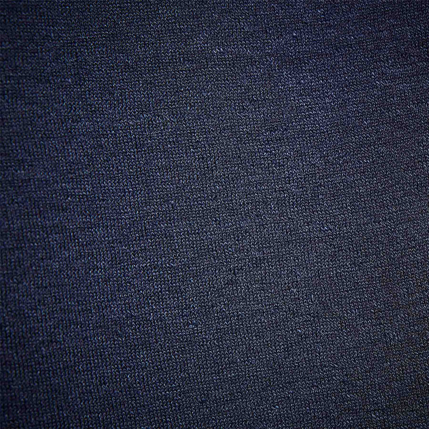 Stretch Linen Raglan Sweater in Navy | James Perse Los Angeles 