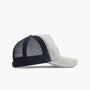 Scuba Graphic Trucker Hat In Pale Grey | James Perse Los Angeles