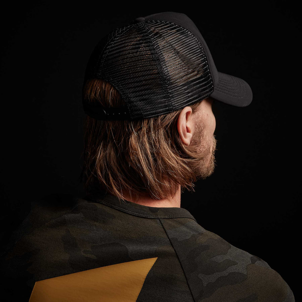 Y/ Outline Embroidery Hat - Black | James Perse Los Angeles