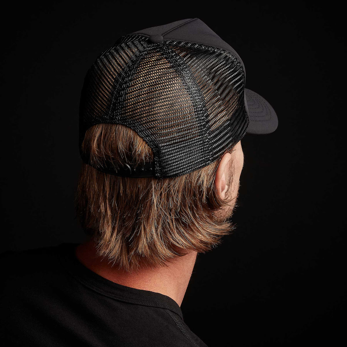Y/OSEMITE Patch Scuba Trucker - Black | James Perse Los Angeles