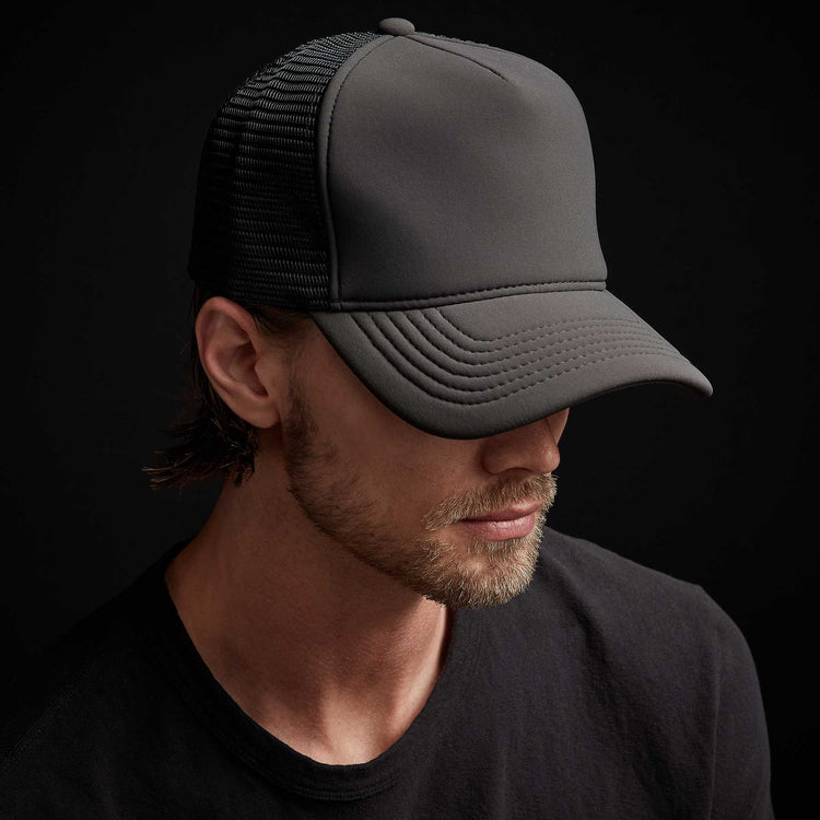 Scuba Trucker Hat - Carbon Grey | James Perse Los Angeles