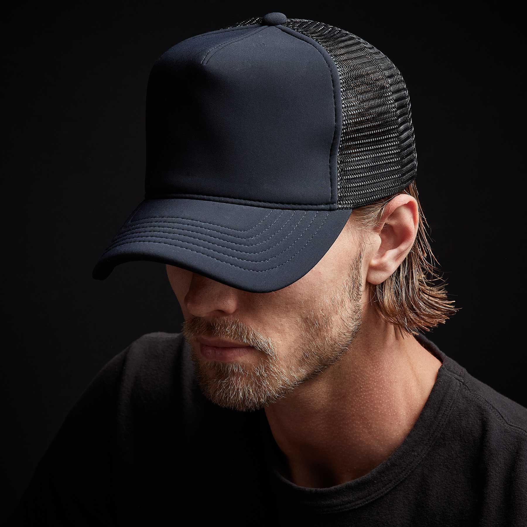 Scuba Trucker Hat - Navy | James Perse Los Angeles