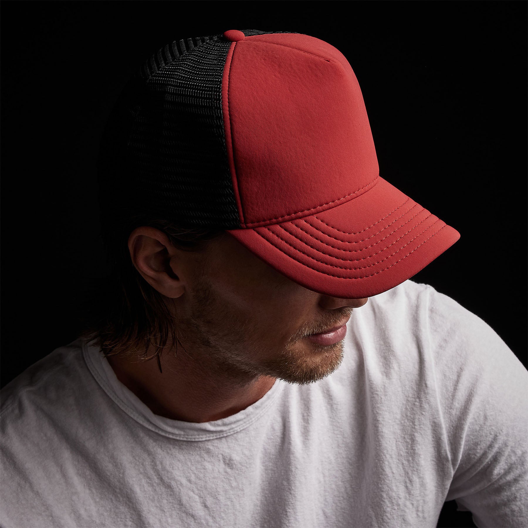 Scuba Trucker Hat in Sunstone | James Perse Los Angeles 