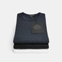 Luxe Lotus Jersey Tee 3 Pack In Black/White/French Navy | James Perse Los Angeles