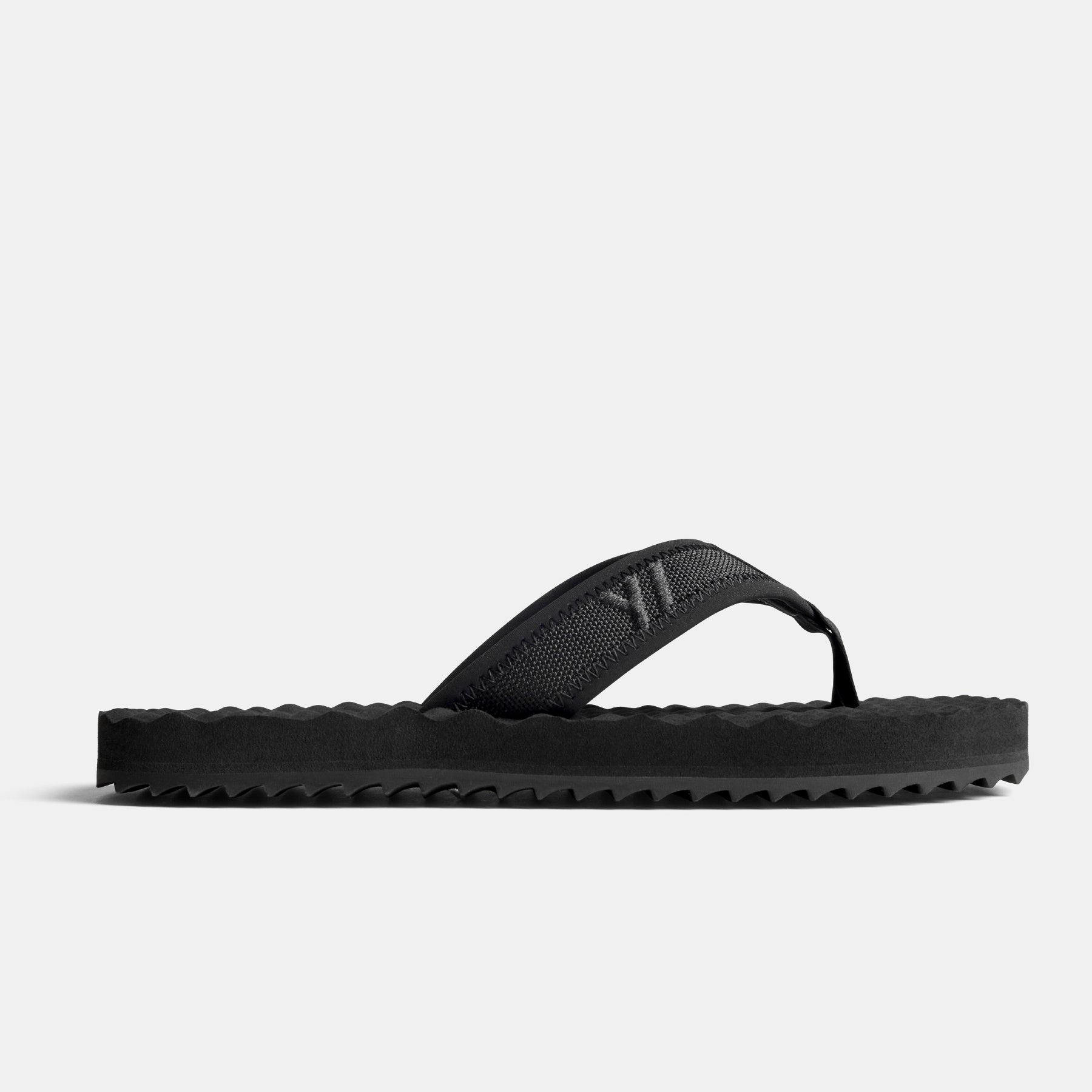 Y/OSEMITE Sport Flip Flop   Kids In Black/Black | James Perse Los Angeles