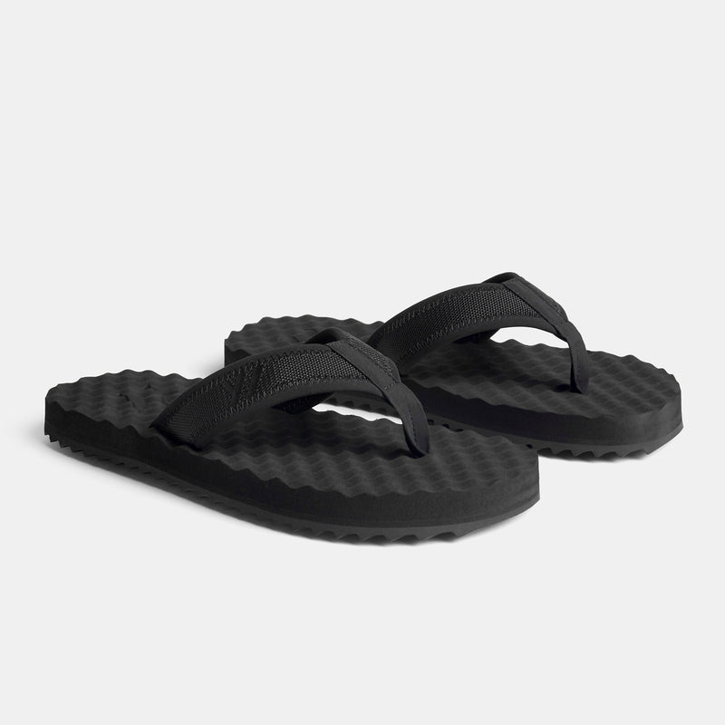 Y/OSEMITE Sport Flip Flop   Kids In Black/Black | James Perse Los Angeles