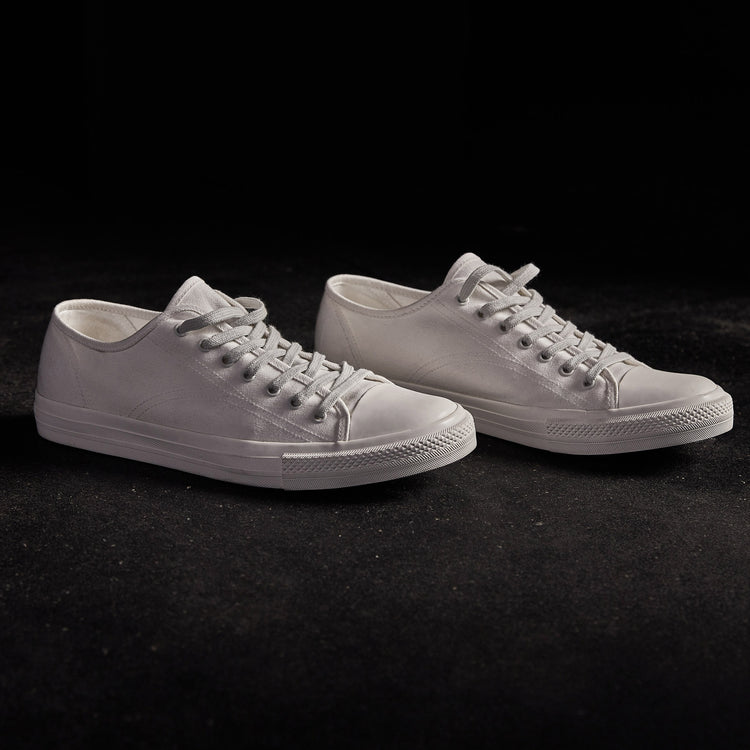 Cotton Linen Vulcanized Sneaker Mens In Canvas | James Perse Los Angeles