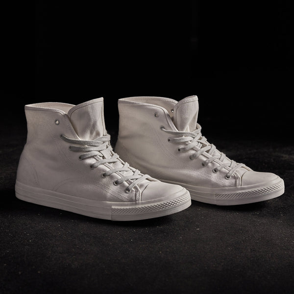 High Top Vulcanized Sneaker Womens In Canvas | James Perse Los Angeles