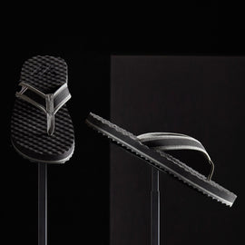 Men's Y/OSEMITE Sport Flip Flop - Black/Grey | James Perse Los Angeles