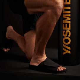 Men's Skubo Slide - Black/Black | James Perse Los Angeles