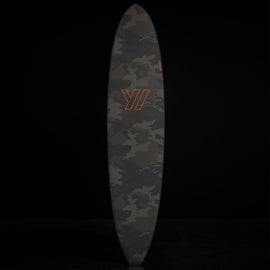 Y/OSEMITE Camo Longboard  7' X 10" In Forest Camo | James Perse Los Angeles
