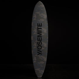 Y/OSEMITE Camo Longboard  7' X 10" In Navy Camo | James Perse Los Angeles