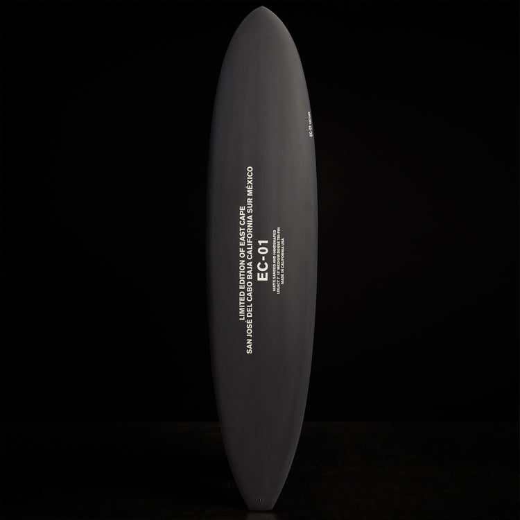 EC01 East Cape Longboard 7' X 10" in Black | James Perse Los Angeles