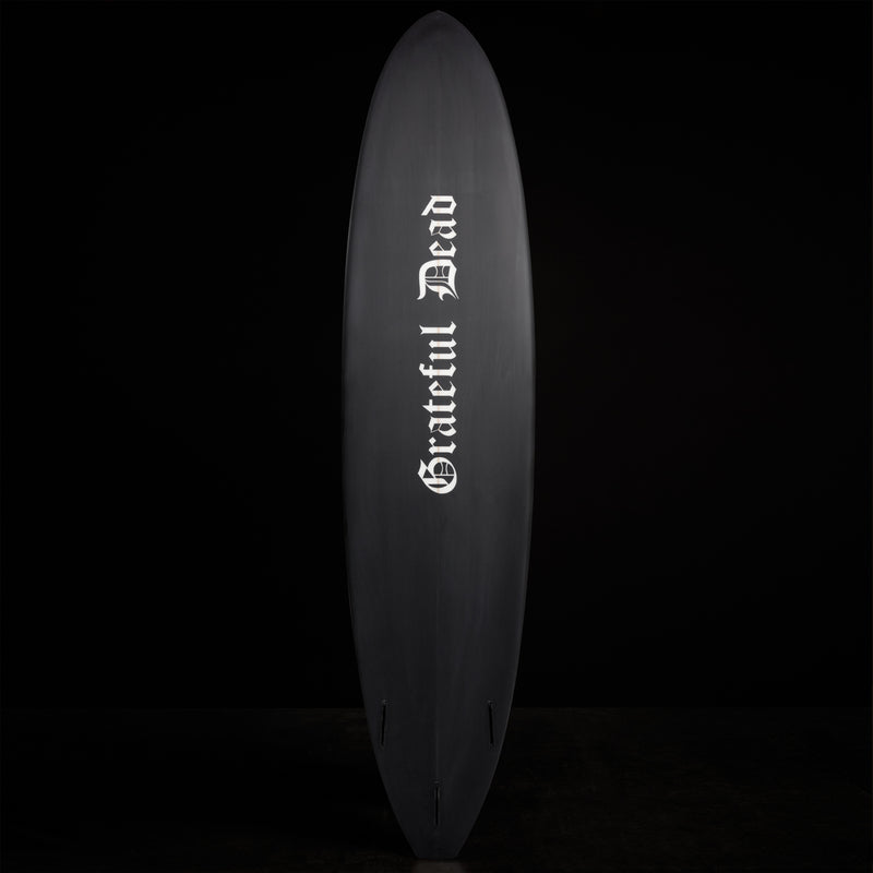 Grateful Dead Longboard In Carbon Pigment W/ Skull | James Perse Los Angeles