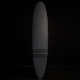 Classic Longboard  7'10" - Matte Black & Black Stripe | James Perse Los Angeles