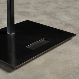 Full Size Surfboard Stand in Black Patina | James Perse Los Angeles