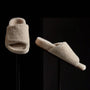 Alpaca Velcro Slide - Beige | James Perse Los Angeles