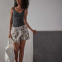 Camo Palm Print Short - Desert | James Perse Los Angeles