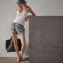 Camo Palm Print Short - North | James Perse Los Angeles