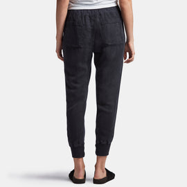 Canvas Linen Relaxed Pant In French Navy | James Perse Los Angeles