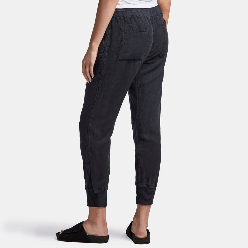 Canvas Linen Relaxed Pant In French Navy | James Perse Los Angeles